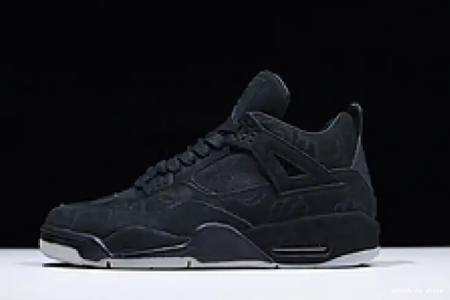 Air kaws 001 930155 black 4 retro Jordan Nike 0512